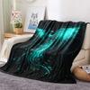 Sparkling Phoenix  Print Flannel Blanket, High quality Comfortable for All Seasons, Home Decor, Warmth and Comfort