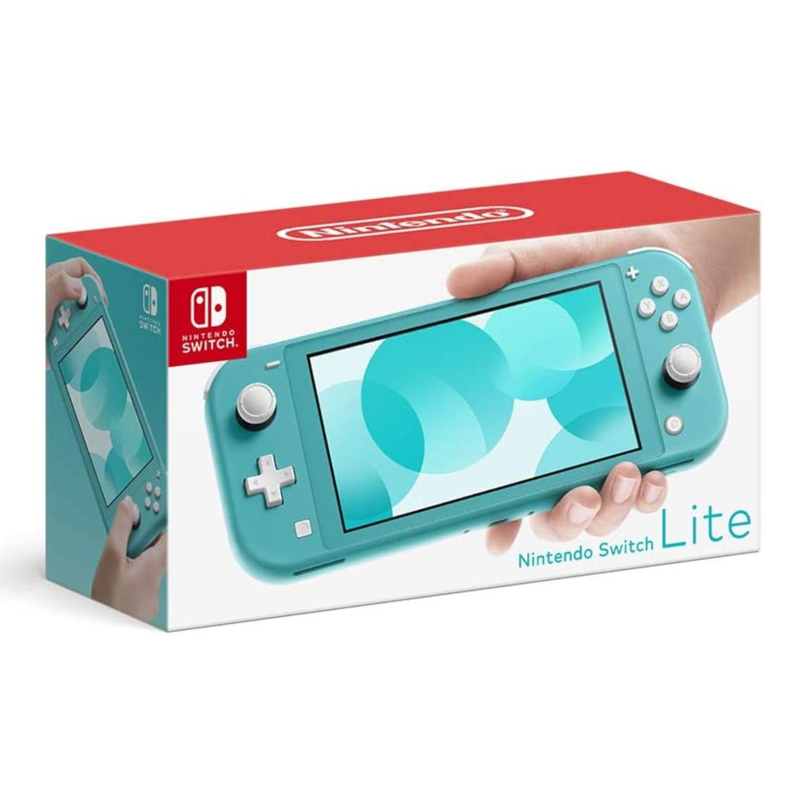 

Восстановленная консоль Nintendo Switch Lite бирюзового цвета, (обновленный)