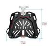 Carbon Steel Motorcycle Tail Box Base Paint Coat Finish Quick Release Base Plate  Rear Tail Box Use