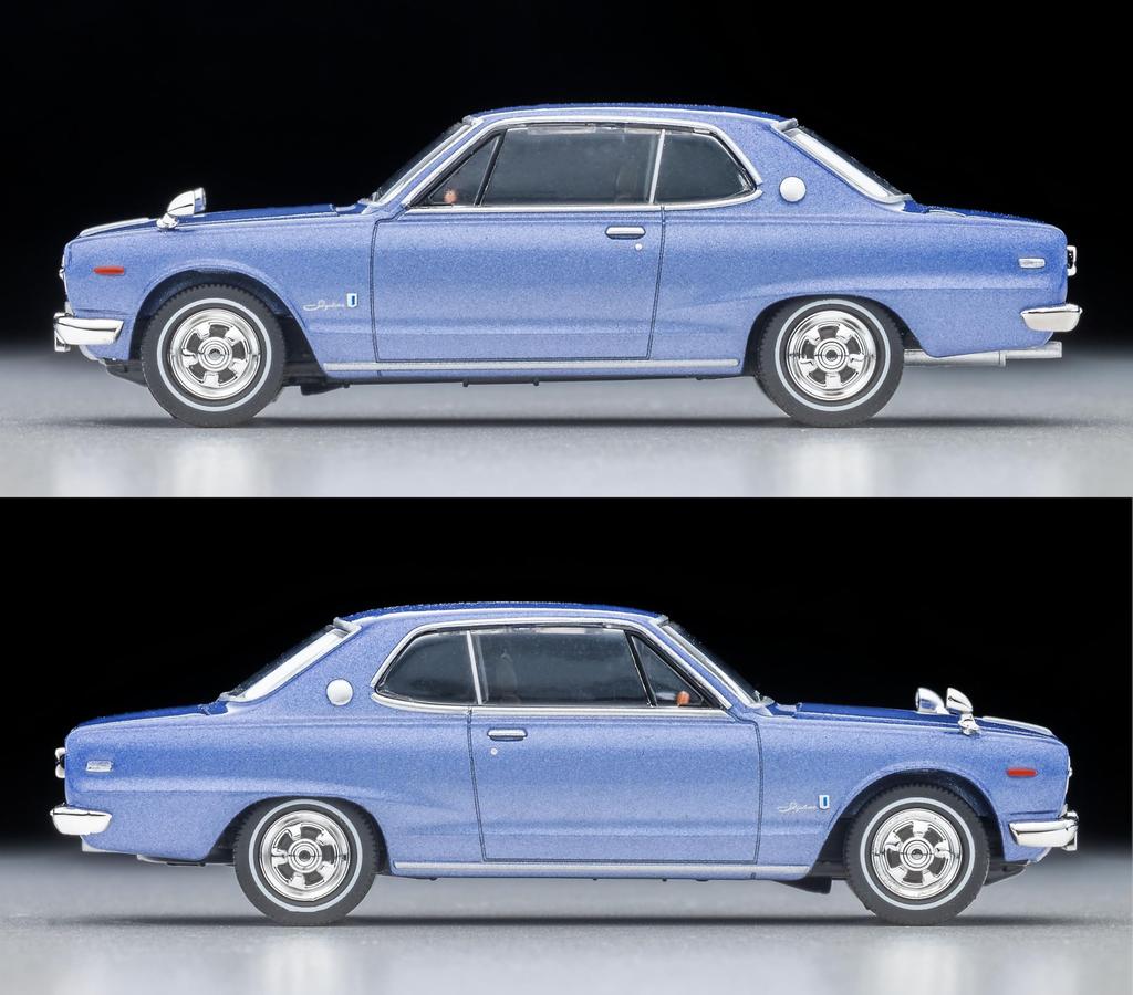 TOMYTEC Tomica Limited Vintage Neo Scale Nissan Skyline Hardtop 2000GT Lavender Metallic 1971 Model 337614 1/64 LV-N357b (Finished Model)