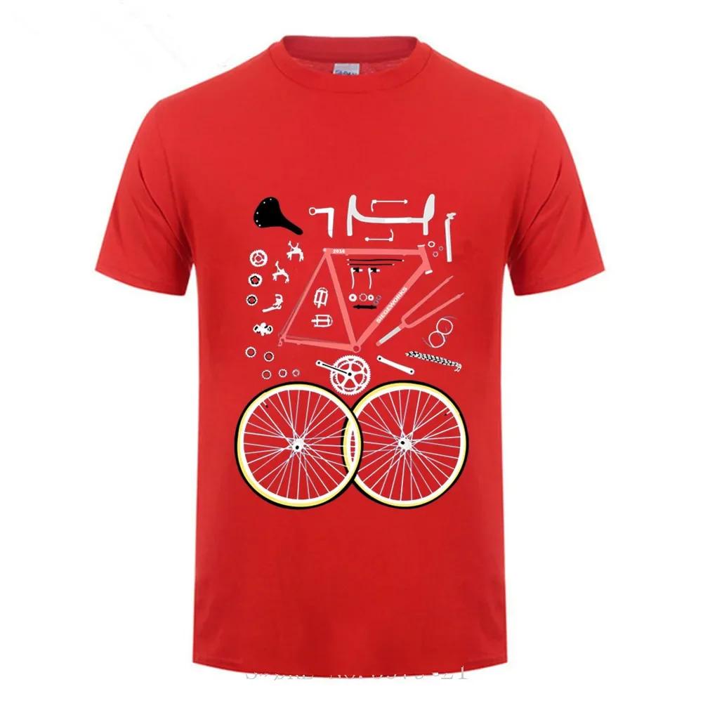 Road Bike Racing Biker Bicycle Rider Gift TShirt 100 Cotton ONeck Summer Short Sleeve Casual Mens Tshirt Size S3XL