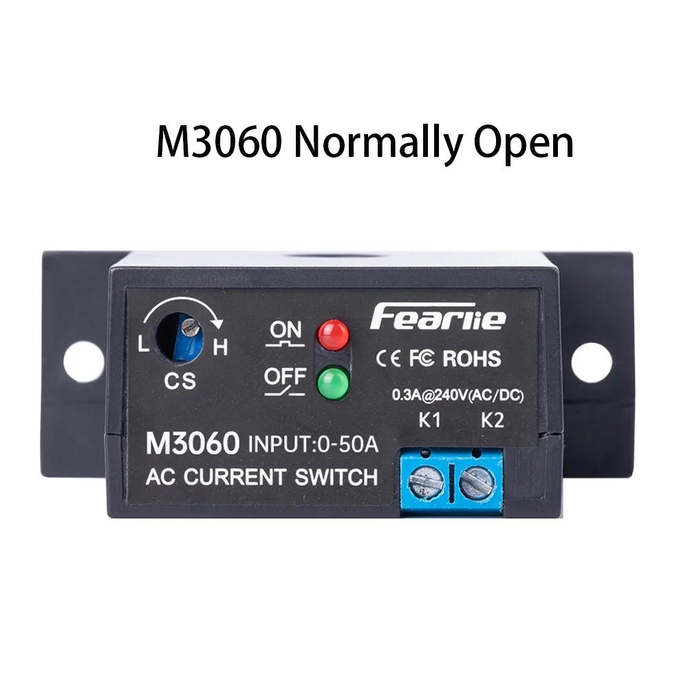 5/2/1Pcs Current Sensing Switch 30A 50A Current Detection Switch Induction Relay AC Linkage Device AC Mutual Inductor Switches