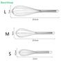 Stainless Steel Whisk Set (S/M/L), Balloon Wire Whisk for Mixing, Whisking Eggs & Baking