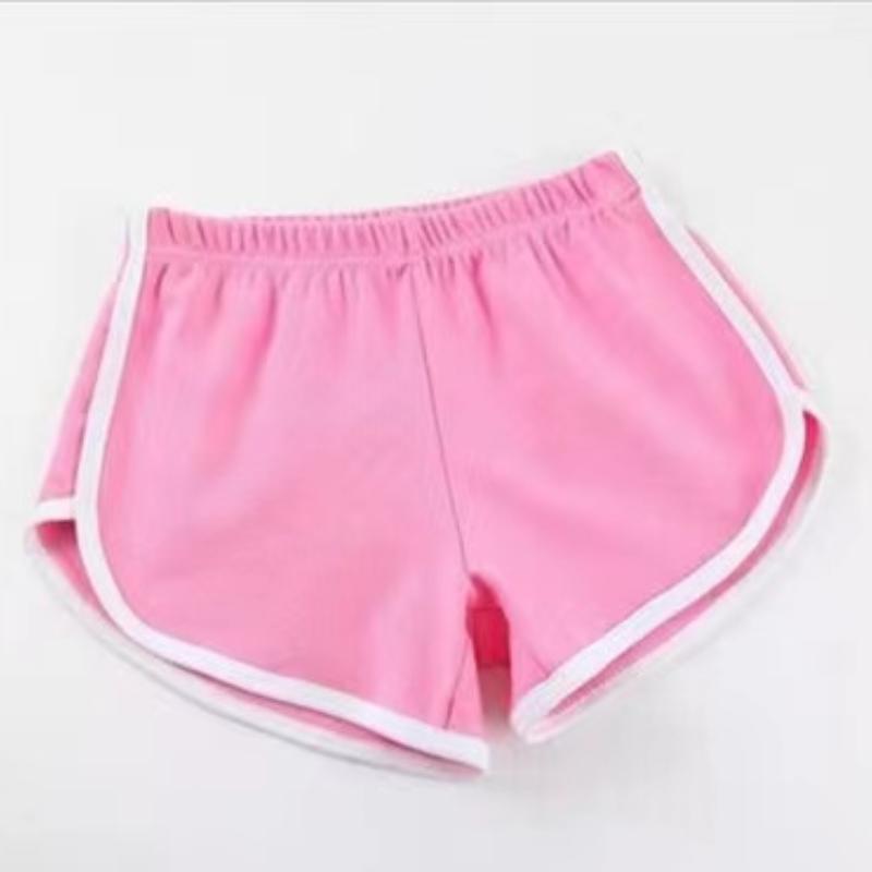 Sports Shorts Women Summer 2026 New Candy Color Anti Emptied Skinny Shorts Casual Lady Elastic Waist Beach Correndo Short Pants