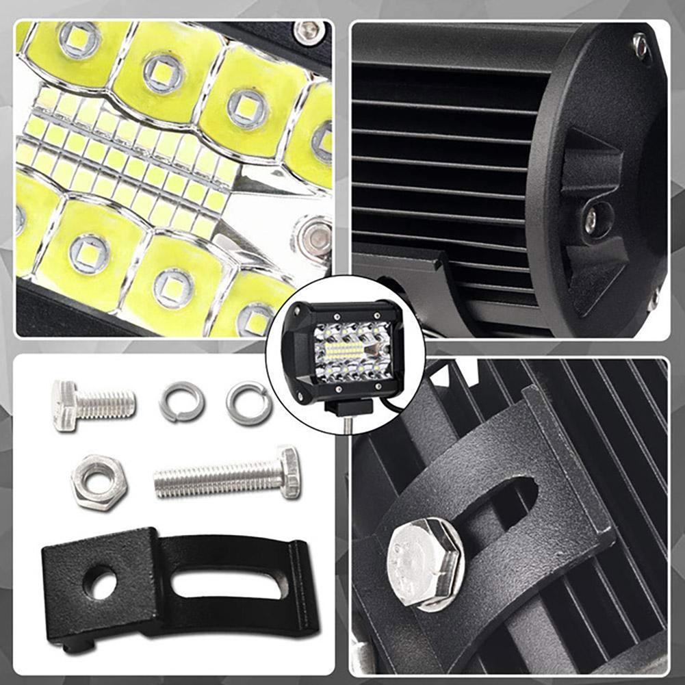 4in LED Bar Fog Lights Off Road Spot LED Light Bar/Work Light For Truck Car SUV 4WD 4x4 Boat ATV Barra LED Headlights Accessory
