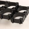 10Pcs 18650 Battery Holder Safety Anti Vibration Holder Bracket Li-Ion Cell Holder Cylindrical Plastic Case Battery Holder
