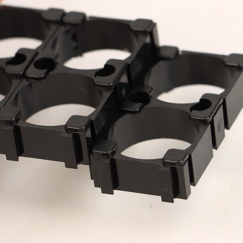 10Pcs 18650 Battery Holder Safety Anti Vibration Holder Bracket Li-Ion Cell Holder Cylindrical Plastic Case Battery Holder