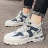 Martin boots men's 2025 new autumn high-top casual summer youth little white shoes medium-top heightening tooling boots