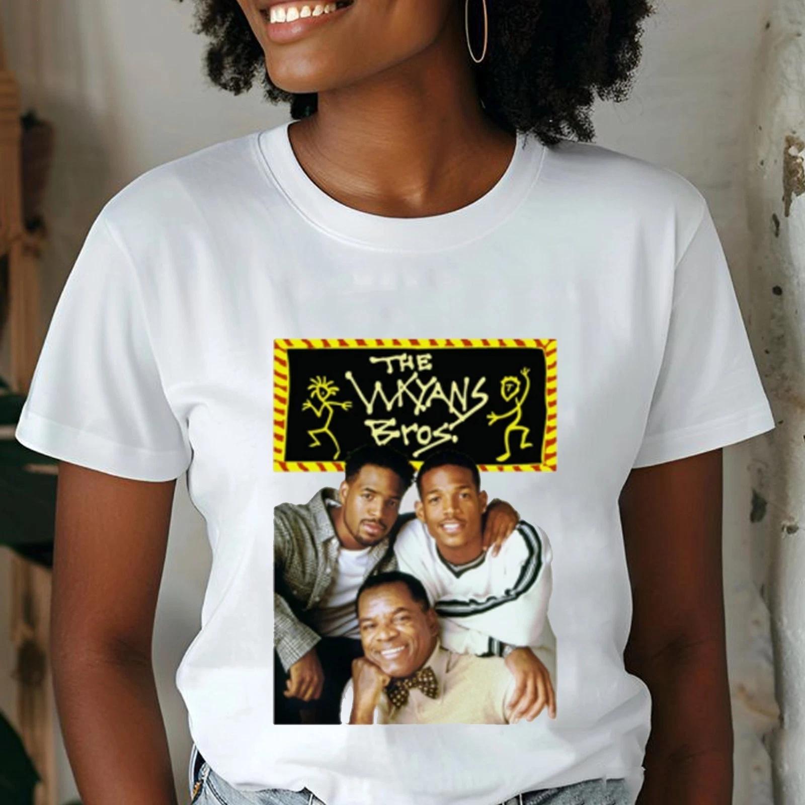 Retro The Wayans Bros TV Show Tee, The Wayans Bros Casts T-shirt, 90s Sitcom Fan L