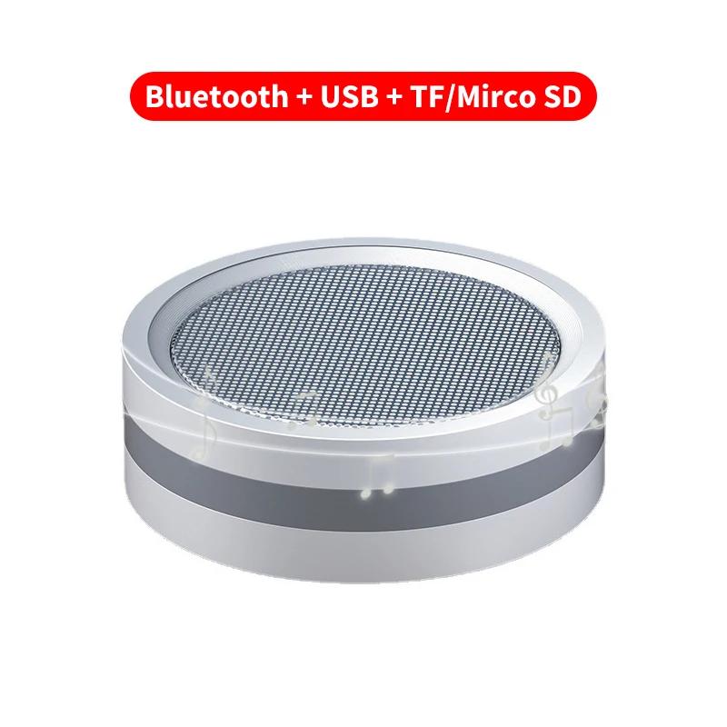 

2024 Беспроводной Bluetooth-динамик со встроенным микрофоном для автомобильного звонка TF USB Наружная колонка Bass Мини Портативные беспроводные динамики TWS Сабвуфер белый