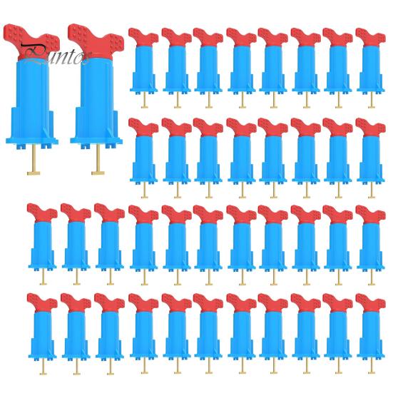 20/40 buc unelte reutilizabile pentru plăci Sistem de nivelare a plăcilor Poziționare rapidă Distanțiere autonivelante pentru plăci de înaltă eficiență Accesorii pentru nivelator de podea