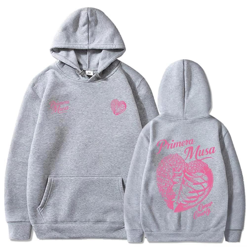 Omar Courtz Primera Musa Tour Hoodie Men Fleece Sweatshirt Women And Men Hoodies