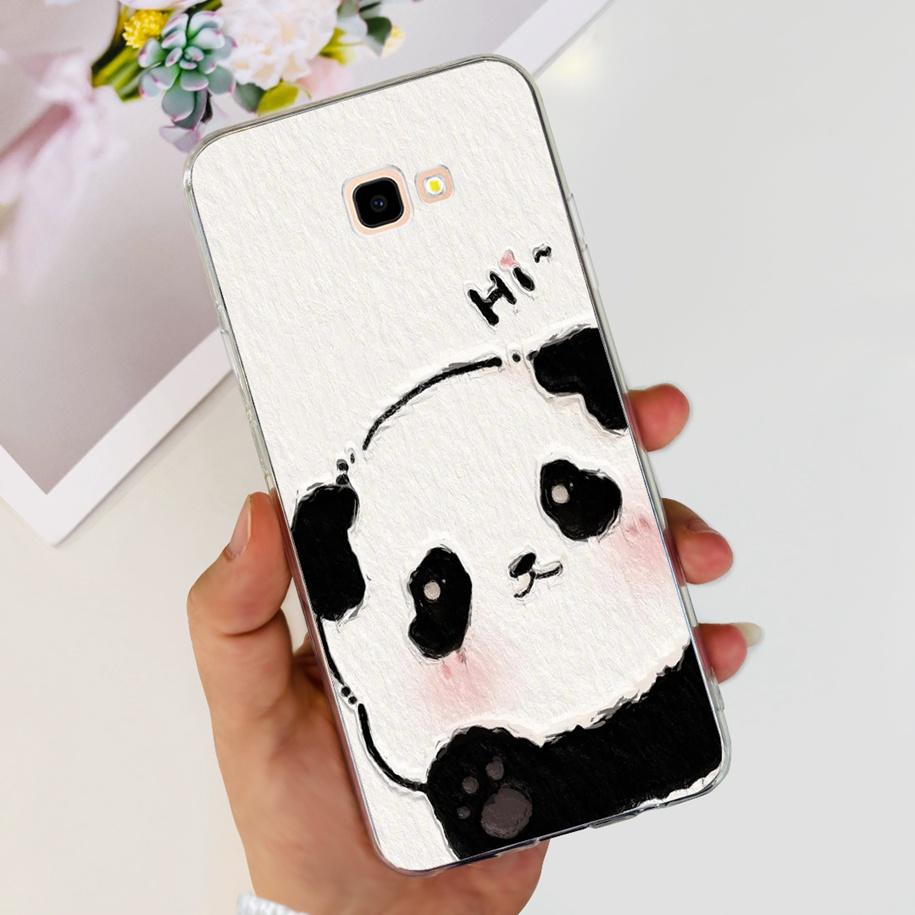 For Samsung Galaxy J4 Plus 2018 Phone Case Fashion Flower Soft Silicone Cover For Samsung J4 J 4 Plus 2018 J4+ J415F J4Plus Capa