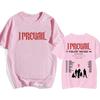 I Prevail VIOLENT NATURE Tour 2026 T-shirt Unisex Streetwear Cotton Short Sleeve Loose Tshirts Punk Band Fashion Tees