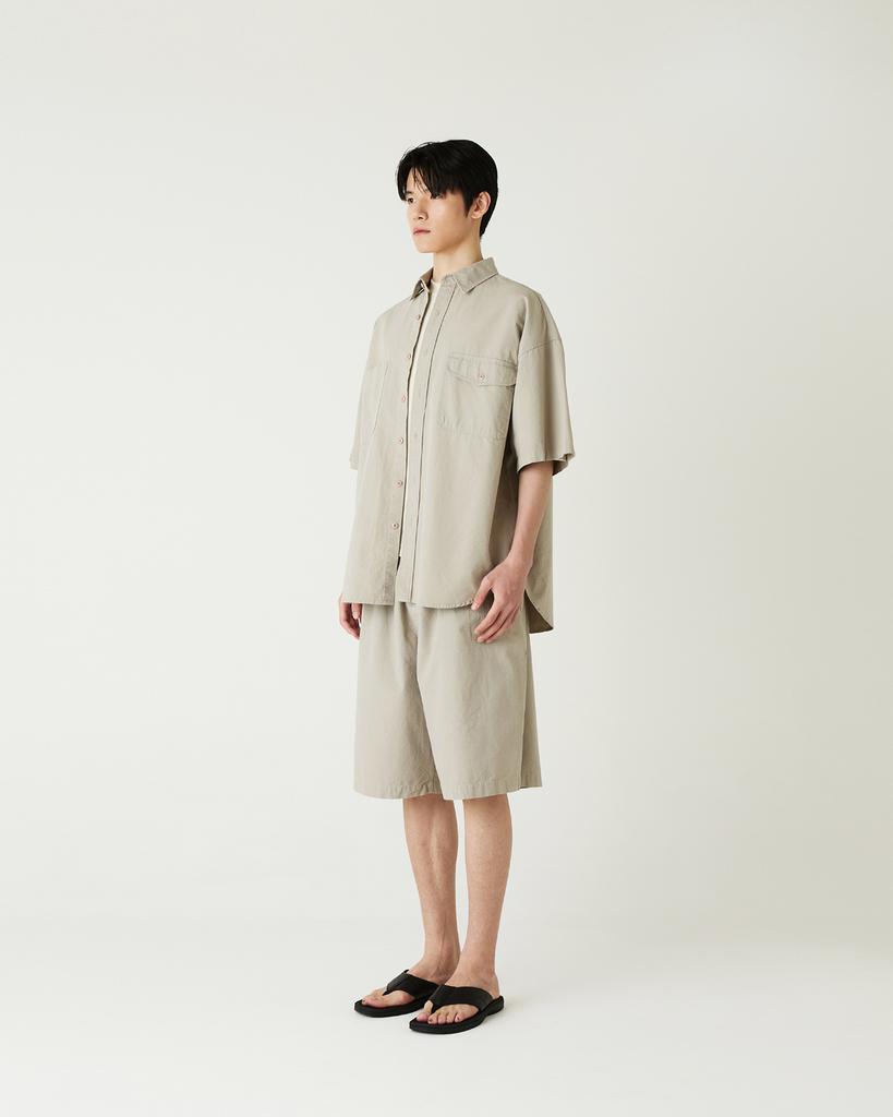 Diaendeukweseucheon Ripstop Pigment Half Pants / Beige