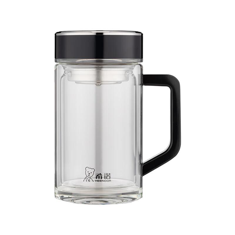 Xinuo Double-Layer Glass Office Mug