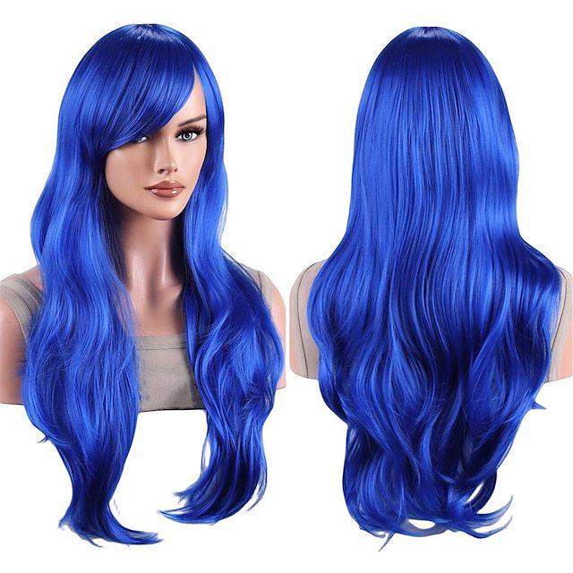 Universal 70cm Long Curly Anime Cosplay Wig - European & American Style