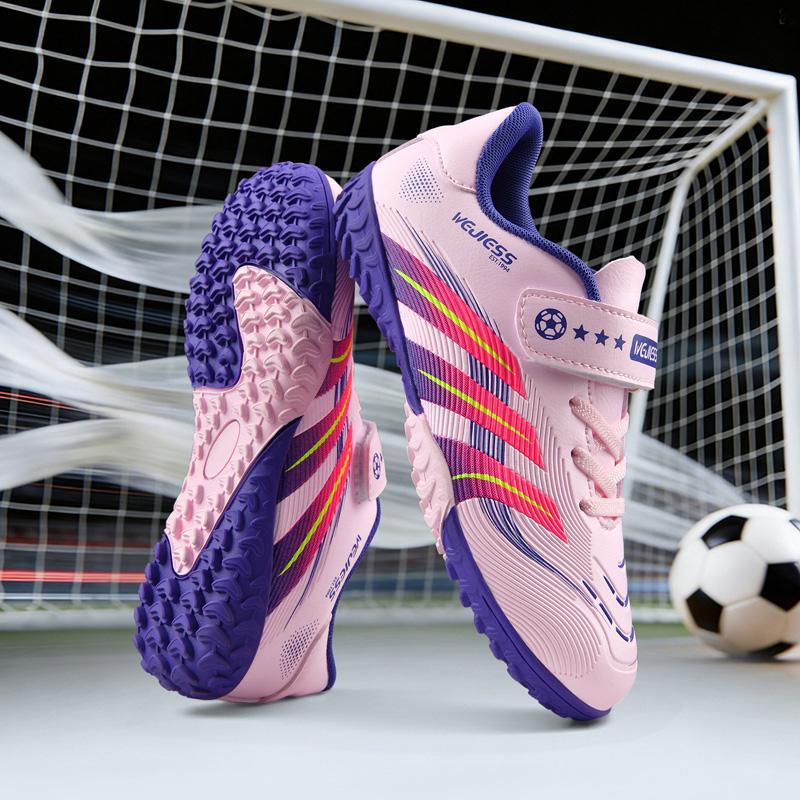 Fußballschuhe Jungen Mädchen Splitternde Nägel Wettkampf Jugendliche Grundschulkinder Trainings-Sneaker