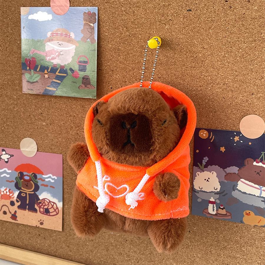 Hanorac Capibara Jucărie de Pluș & Ornament Breloc