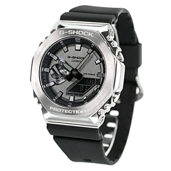 Casio G-Shock GM-2100-1ADR Analog Digital Metal Bezel Black Dial 200m Quartz Men s