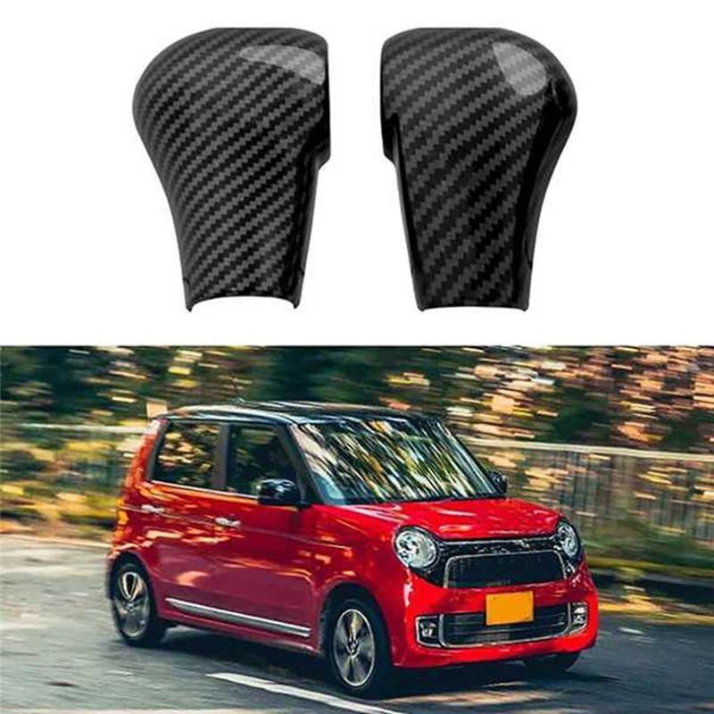 Authentic Handle Sleeve Buttons Cover Sticker Gear Shift Knob Cover Sticker For Honda N-ONE