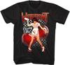 Warrant Cherry Pie Roller Girl Vintage Rock Band T-shirt