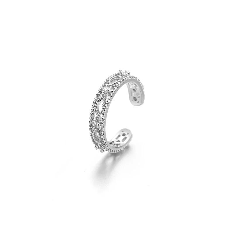 1 pcs Charming Line Zircon Clip On Earrings Ear Cuff Without Piercing Earrings Jewelry