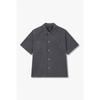 STUDIO TOMBOY Washed Cotton Half Sleeve Shirt  91m6221223 