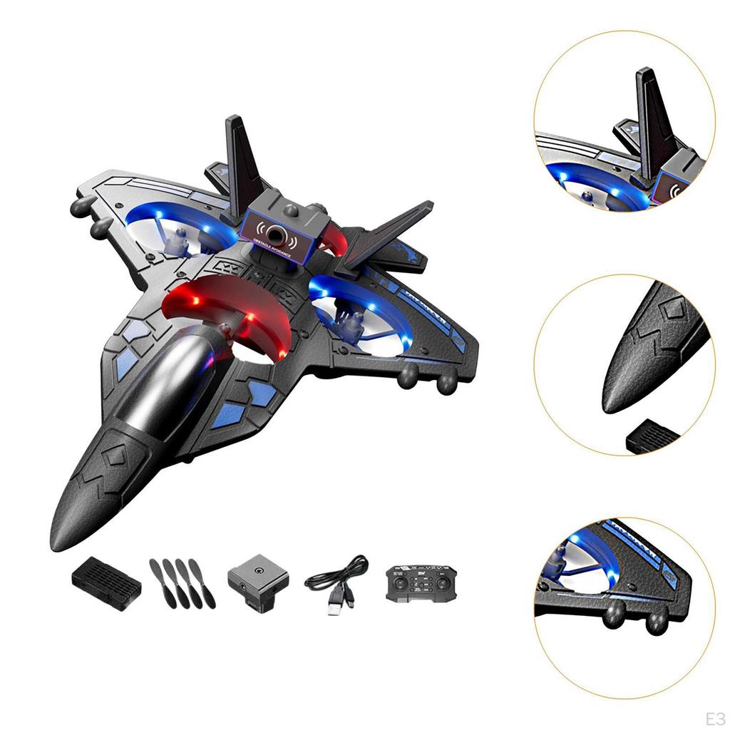 Foam Remote Control Airplane Aircraft Beginners,Easy to Fly,Boys Gifts 360° Flip Portable Fighter