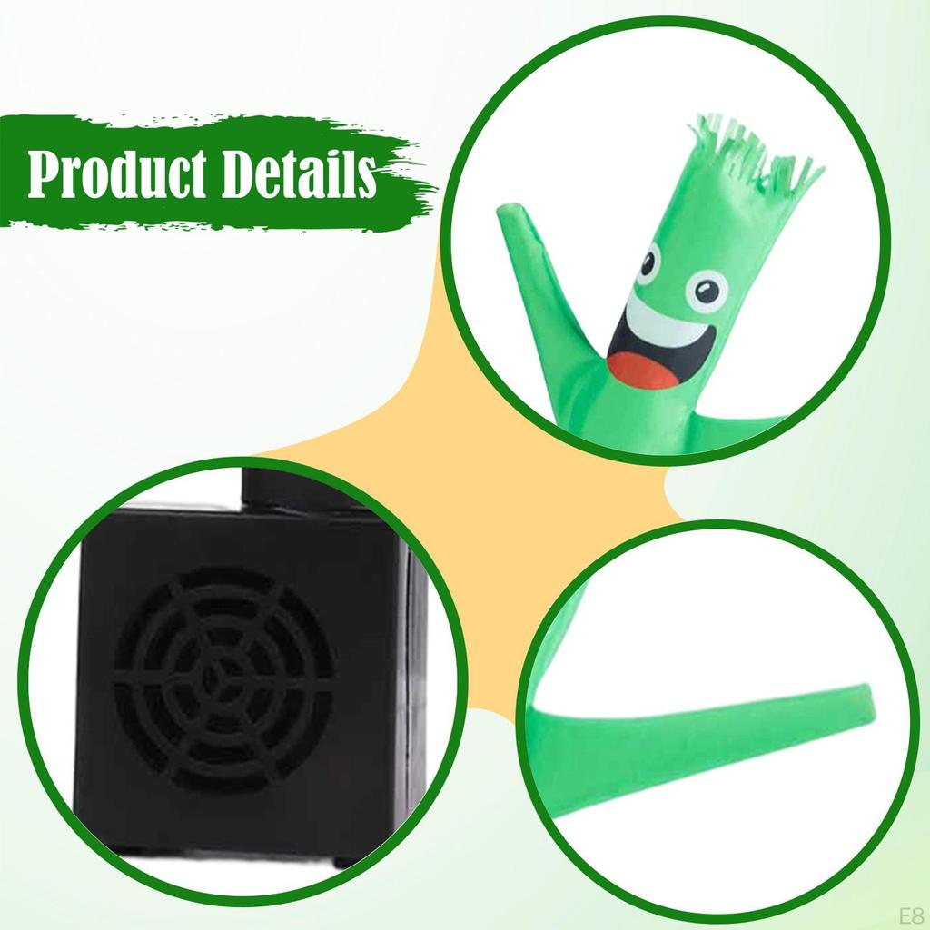 Man Dancing Inflatable Tube Figure USB Air Blower PP Material Tabletop Guy Suitable for Desk