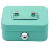 1PC Lockable Safe with Key - Portable Metal Safe, Creative Coin Organiser & Sturdy Storage Box for Kids