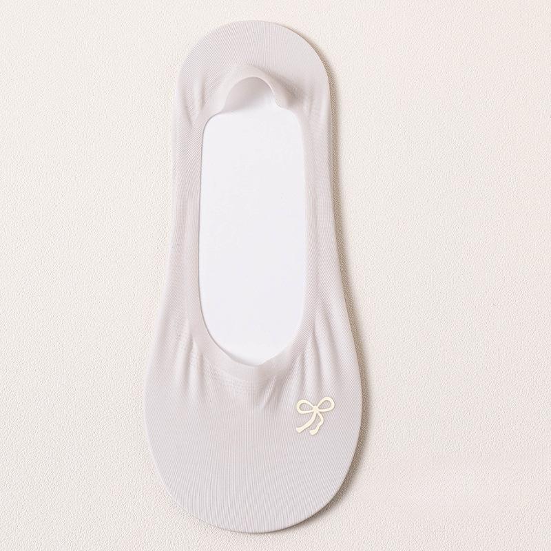 

Женские летние ультратонкие носки-лодочки из чистого хлопка, не сползающие с пятки, с мелким вырезом, невидимые 1 pair светло-серый