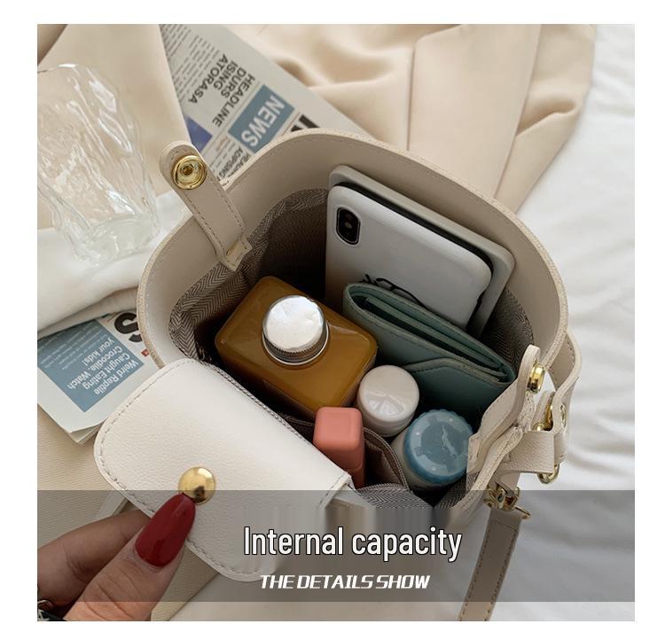 Trendy 2025 High-End Women's Bucket Handbag: Summer Fashion Crossbody & Shoulder Bag