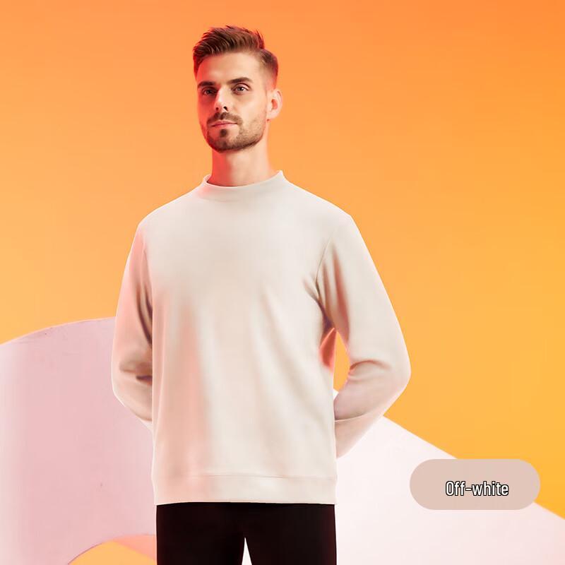 OEING Men s Lyocell Tencel Cashmere Thermal Turtleneck Shirt L