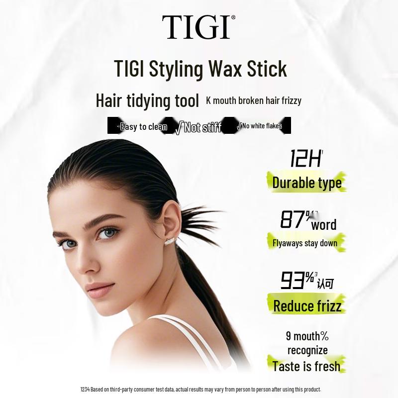 Tiji Haarstyling Wachsstift für Pony & abstehende Haare