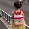 Hello Kitty Cat Pattern Transparent Kids Backpack With Breathable Pu Material For Kindergarten Children
