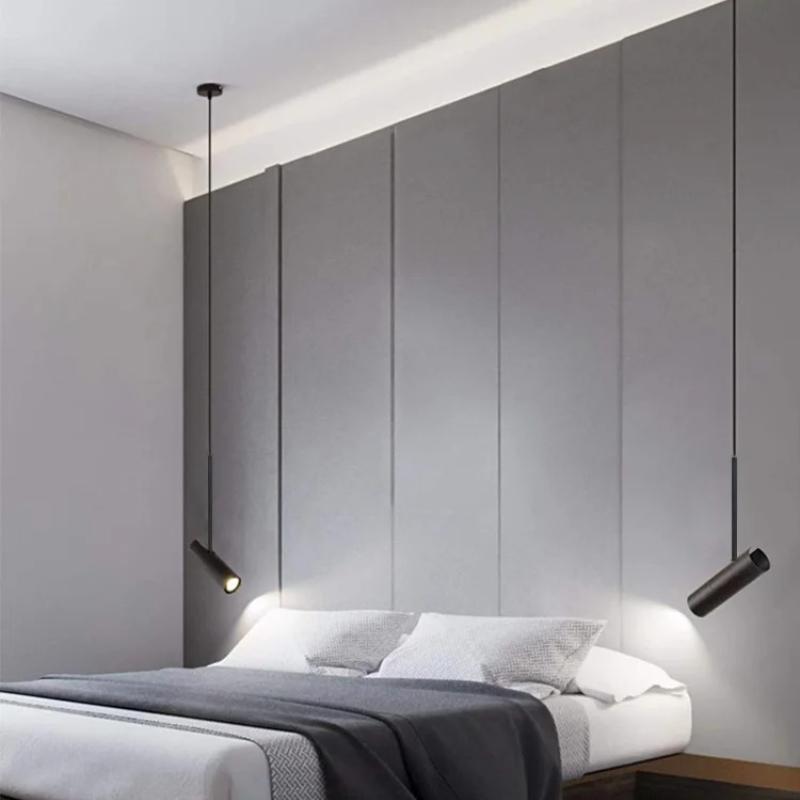 Minimalist LED Hanging Lamp for Bedroom Dining Room Kitchen Restaurant Decor Chandeliers Hanging Lamp Night Lights