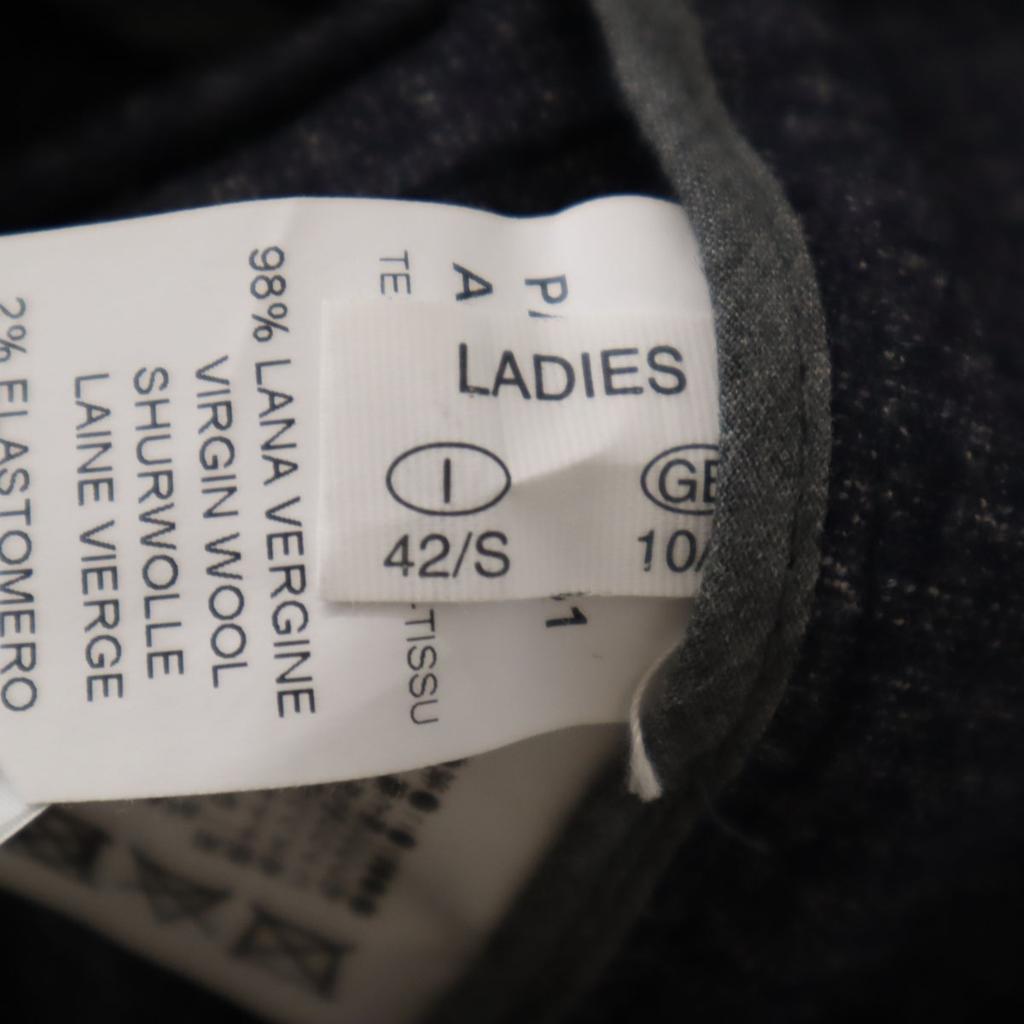 FABIANA FILIPPI made in Italy Check Pattern Wool pants S Navy system Women Used