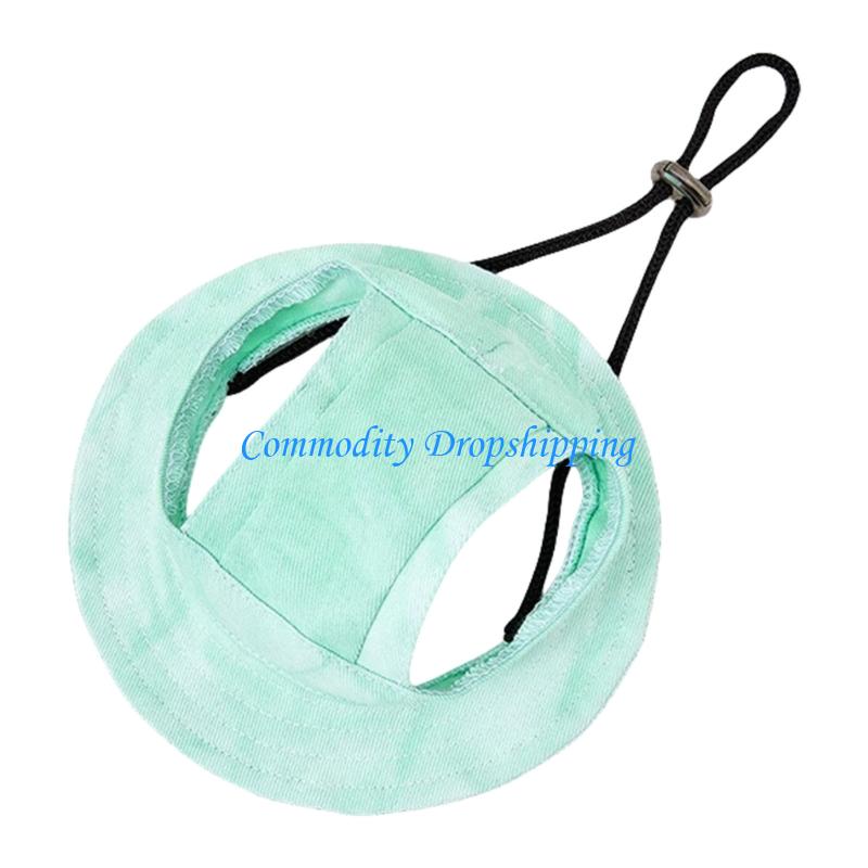 

Y5JC Sun Hat Bucket Hat For Pet Fisherman Hat Soft Polyester Blend Outdoor Use