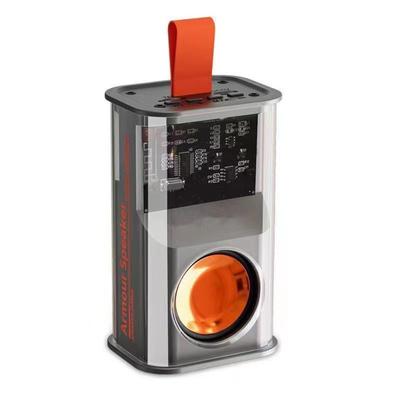 Transparent Portable Bluetooth Speaker Outdoor Wireless Speaker with RGB Breathing Light K08
