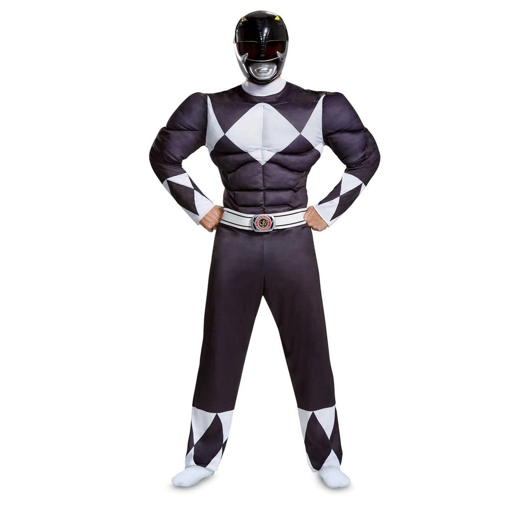 Black Ranger Muscle Classic Adult XL