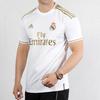 Adidas Real Madrid 2019-2020 Home Fan Edition Jersey With Letter Logo Stripes Men Top DW4433