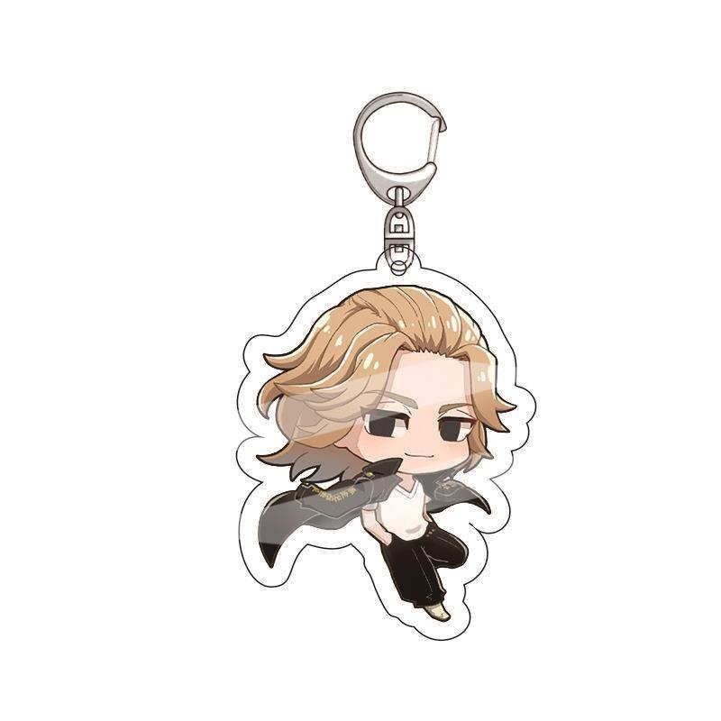 Keychain Tokyo Revengers Keyring Manjiro Ken Takemichi Hinata Pendant Atsushi