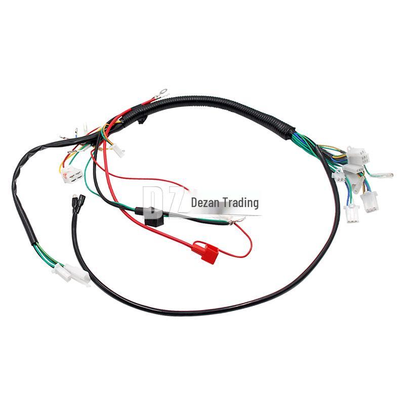 Beach Car ATV Little Bull 50-125CC Motorcycle Wiring Harness Loom Beach Car