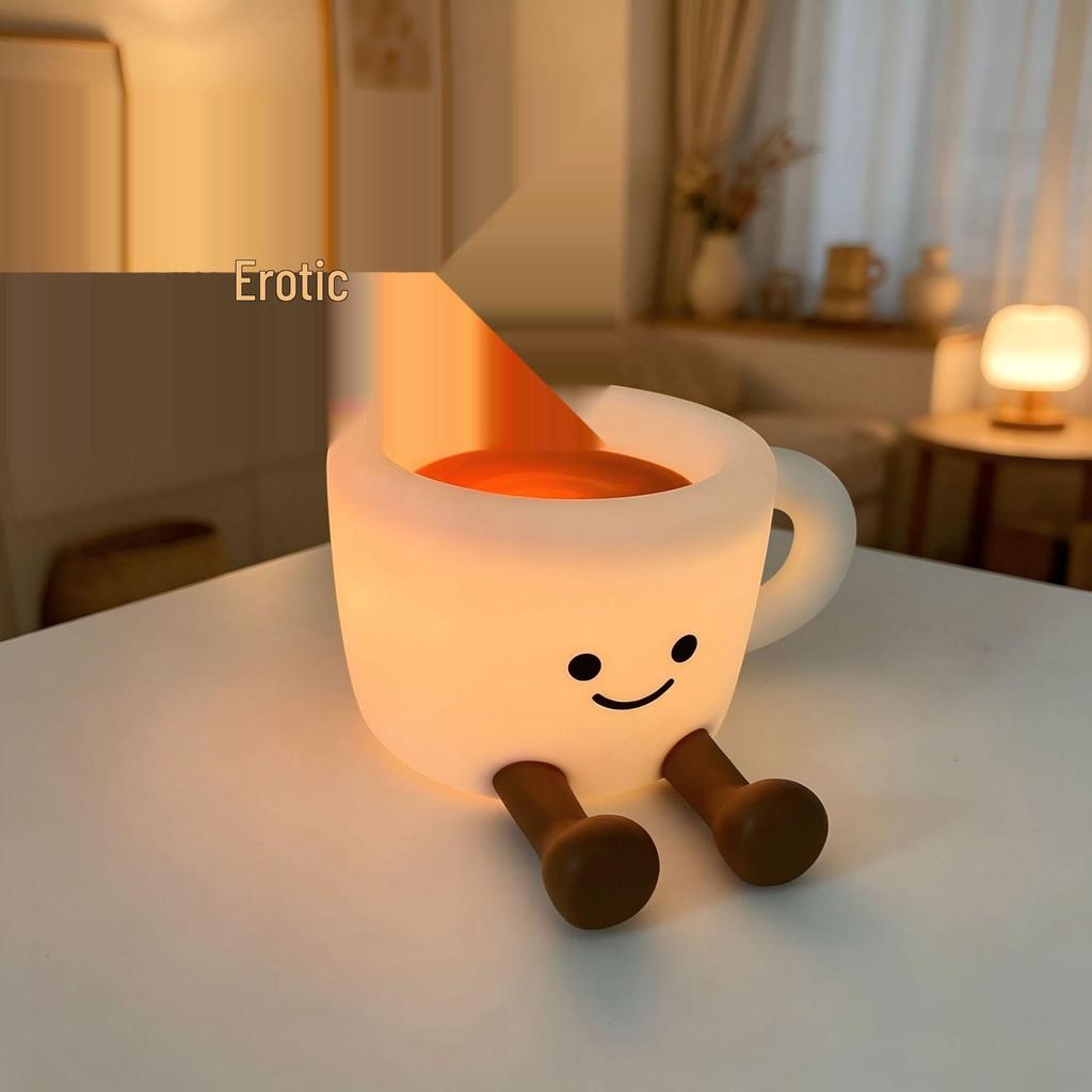 Rechargeable Cute Duck Silicone Night Light - Bedside & Atmosphere Lamp