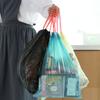 Garbage Bag Drawstring Household Thick Portable with Handle To Lift Plastic Bags for Office Use