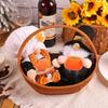 Autumn Thanksgiving Doll Holding Pumpkin Faceless Doll Chef Hat Doll Harvest Festival Decorations