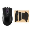 Kwmobile Mouse Grip for ASUS ROG Gladius II - Anti-Slip Grip Tape, Pre-Cut, 0.5mm Thick, Black