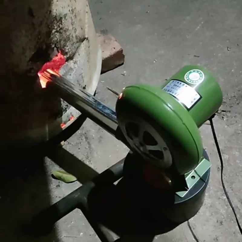 Electric Blower Ventilation Equipment Fit for Forging Blacksmithing Coal Fan With Air Flows Metalworking Air Blower Tool