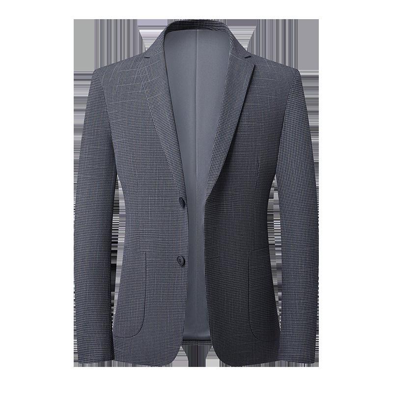 2026 Spring/Autumn Men's Stylish Single-Breasted Business Casual Slim Fit Suit Jacket